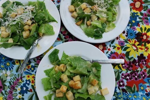vgourmet, vegan cesar salad, Ruth Richardson