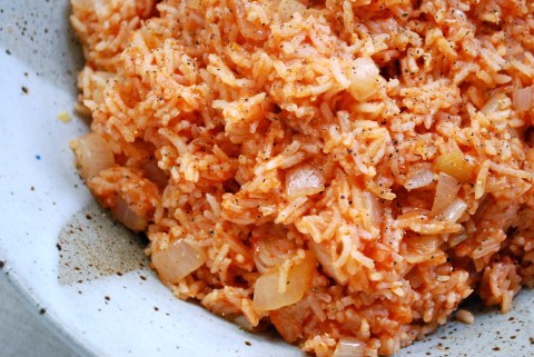 DSC_0060 tomato cumin rice, vegan side dish, aromatic rice, Ruth Richardson, vgourmet