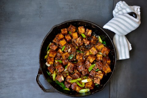 black pepper tofu