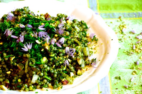 green couscous