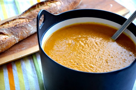 roasted parsnip soup